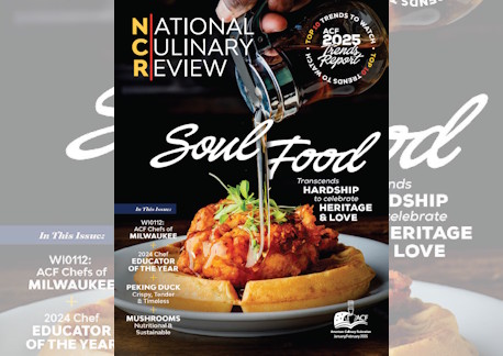 Cover of January/February 2025 issue of National Culinary Review